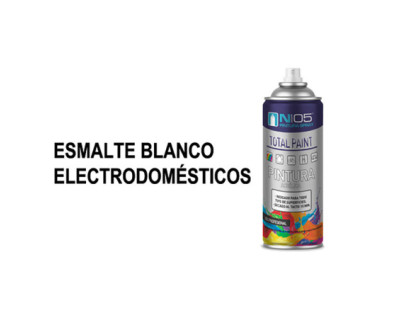 PINTURA ESMALTE SPRAY BLANCO ELECTRODOMESTICOS TOTAL PAINT 400ML