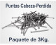 PUNTILLAS HIERRO CABEZA PERDIDA (ENVASE-3KG)