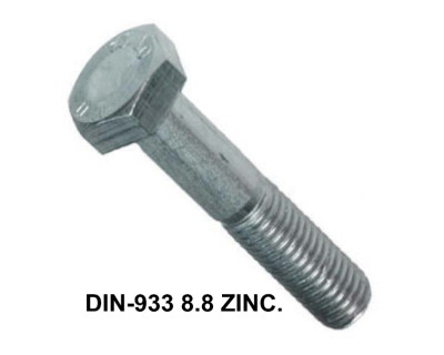 TORN. DIN-933 8,8 ZINC. (%)